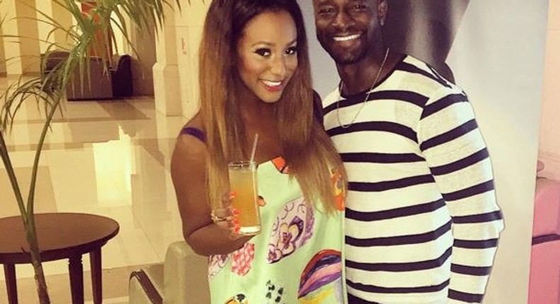 DJ Cuppy, Taye Diggs in Jamaica