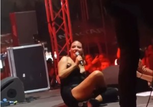 Ana Nikolić na nastupu