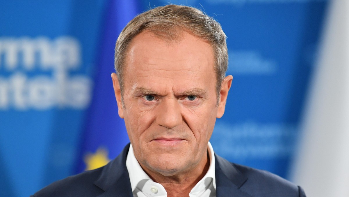 Przewodniczący PO Donald Tusk