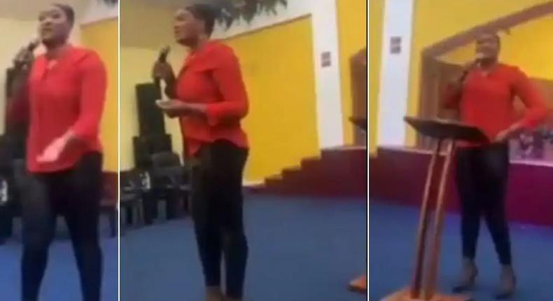 “May God punish you – Pastor curses members for not donating towards her birthday