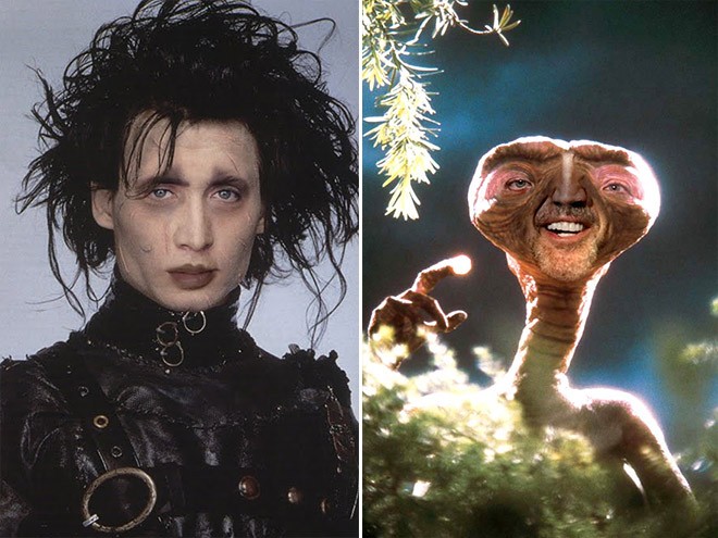 Nicolas Cage może być każdym... Edwardem Nożycorękim i E.T.