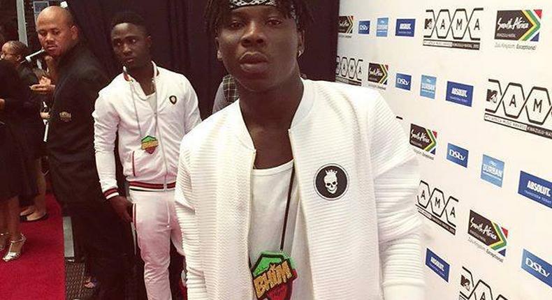 Stonebwoy at MAMA red carpet