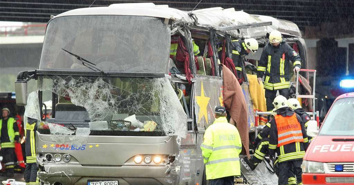 13 ofiar. Wypadek polskiego autokaru w Niemczech