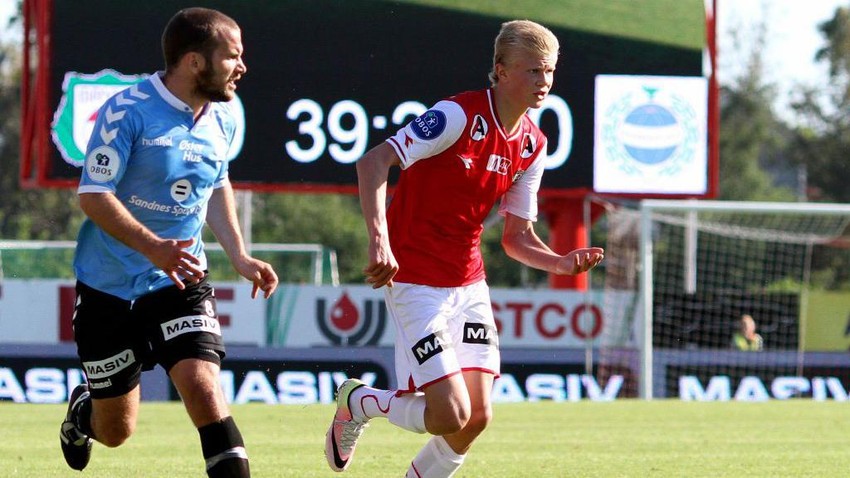 Haland je debitovao za norveški klub Brun dok je još bio tinejdžer 2016. | Foto: Getty Images