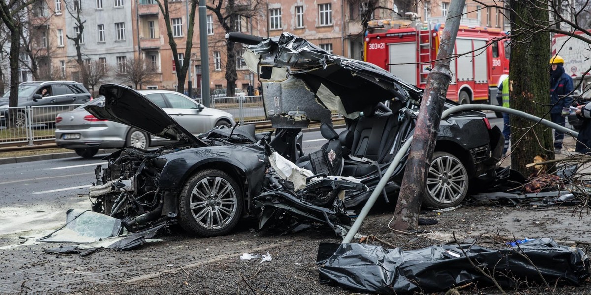 Śmiertelny wypadek na ulicy Królowej Jadwigi