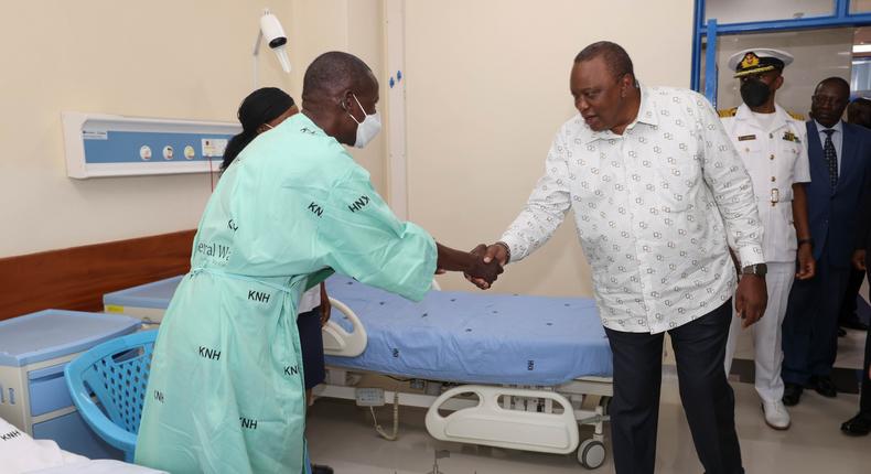 President Uhuru Kenyatta inaugurates health facilities at KNH worth Sh1 billion