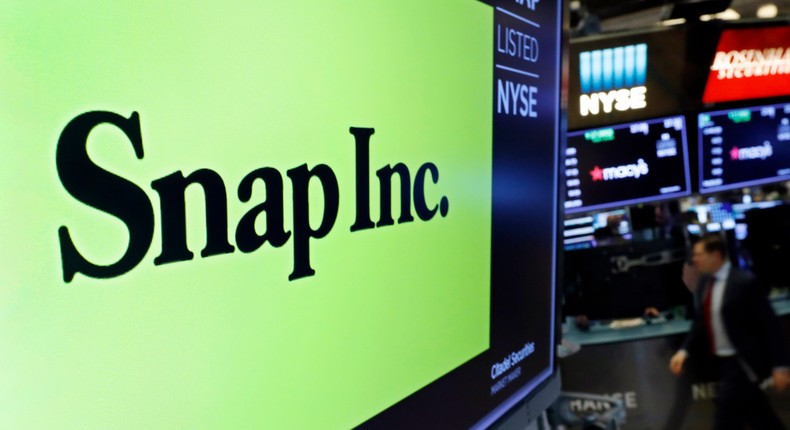 Snap shares tumbled 31% in premarket trading.Associated Press