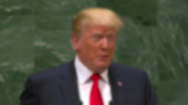 Wybuch śmiechu po słowach Donalda Trumpa w ONZ