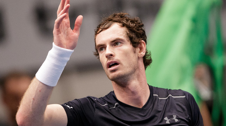 Andy Murray bocsánatot kért egy szurkolótól /Fotó: AFP