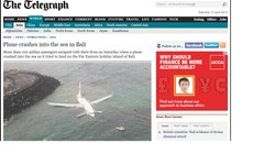 Wypadek na Bali. Pasażerski samolot wpadł do morza