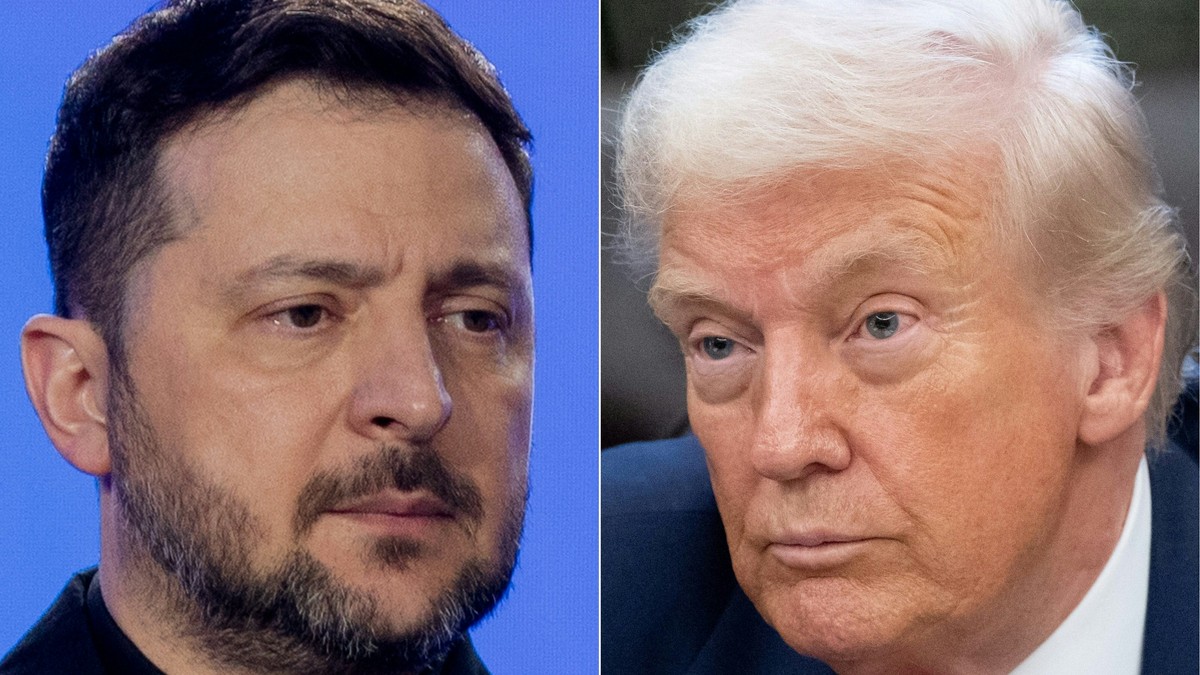 Volodimir Zelenski i Donald Tramp