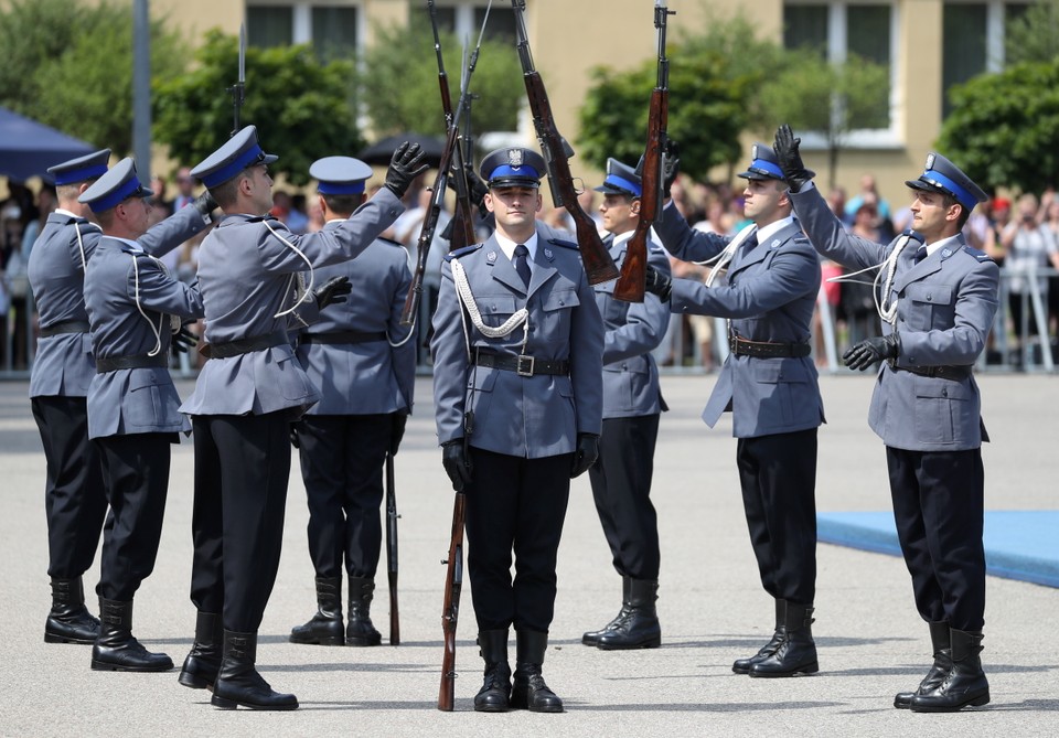 LEGIONOWO CENTRALNE OBCHODY ŚWIĘTA POLICJI PREZYDENT (policjanci)