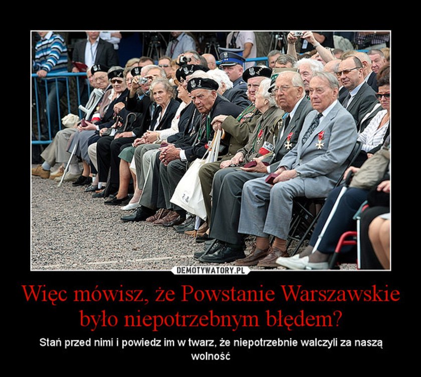 Zobacz memy o Powstaniu Warszawskim