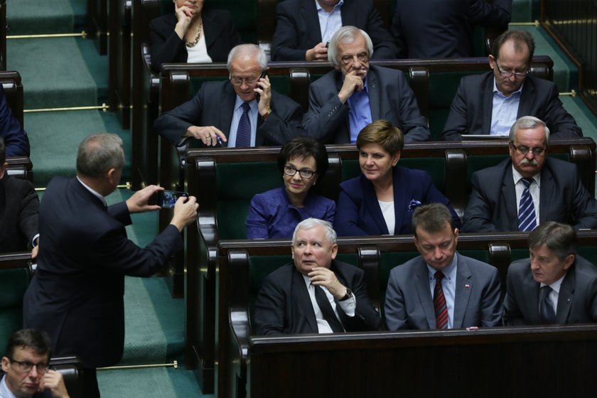 Elżbieta Witek i Beata Szydło