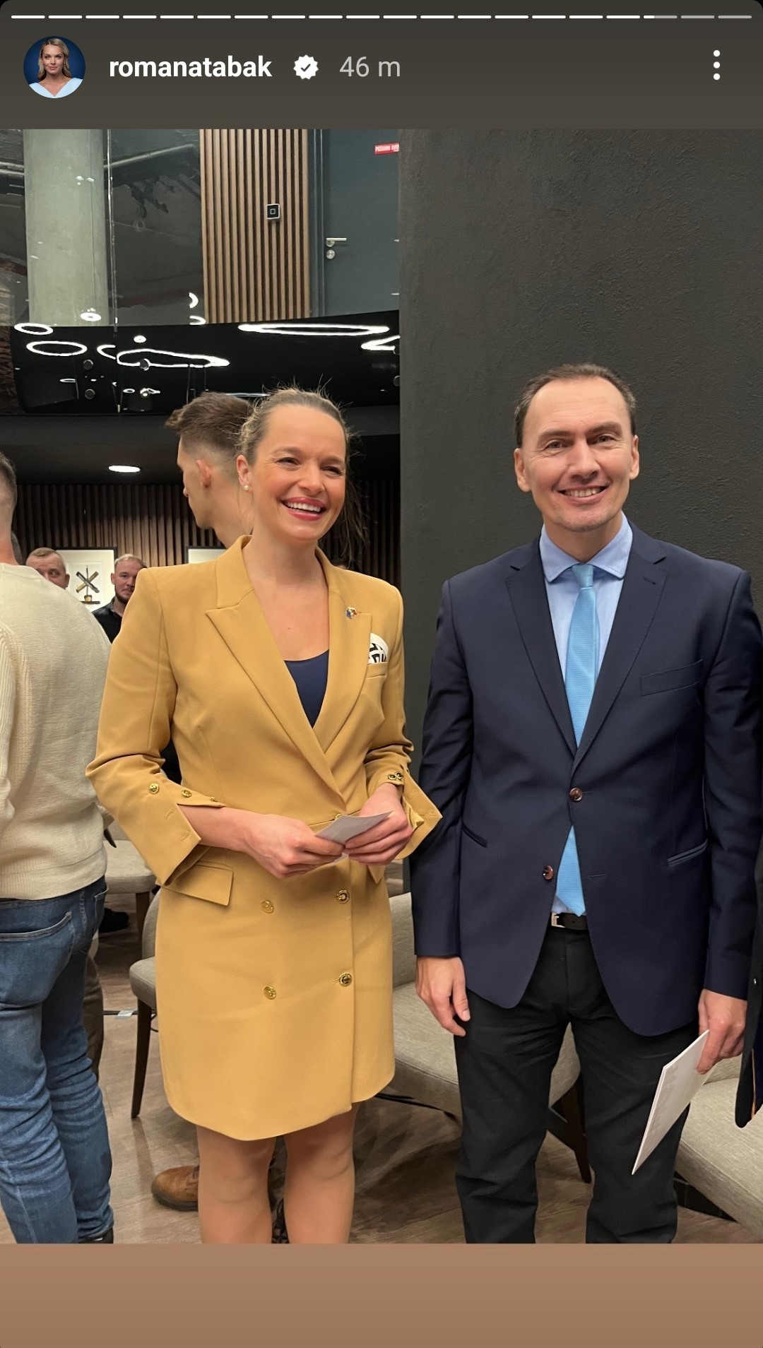 Politička Romana Tabák a bývalý hokejista Miroslav Šatan.