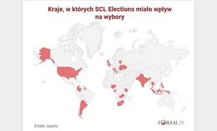 Firma-matka Cambridge Analytica miała wpływ na wybory na całym świecie [MAPA]