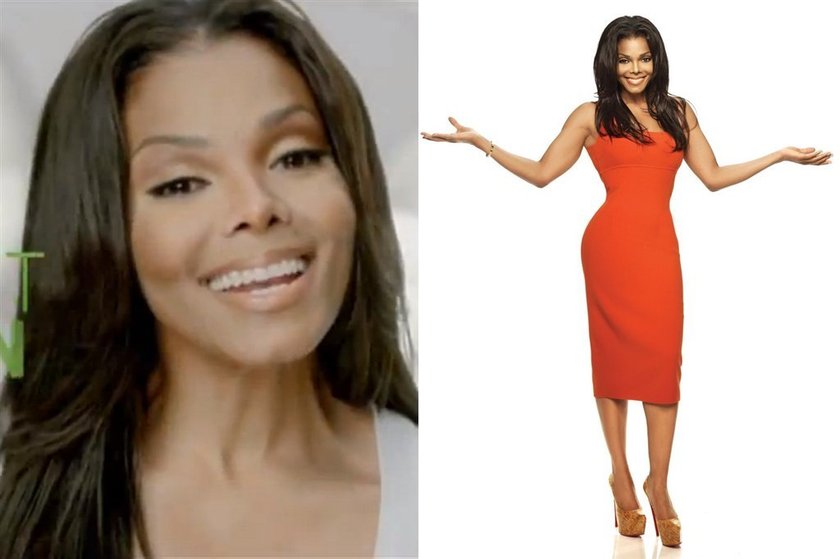 Janet Jackson na diecie - Janet Jackson schudła