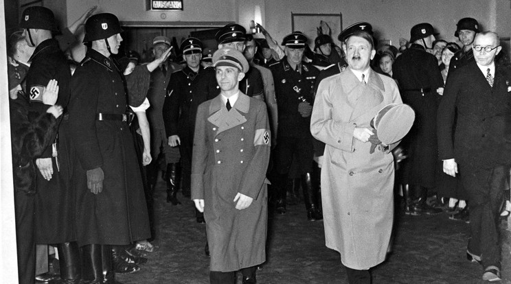 Hitler és Goebbels 1936-ban / Fotó: Wikipédia