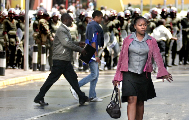 Nairobianki stroją się jak zawsze