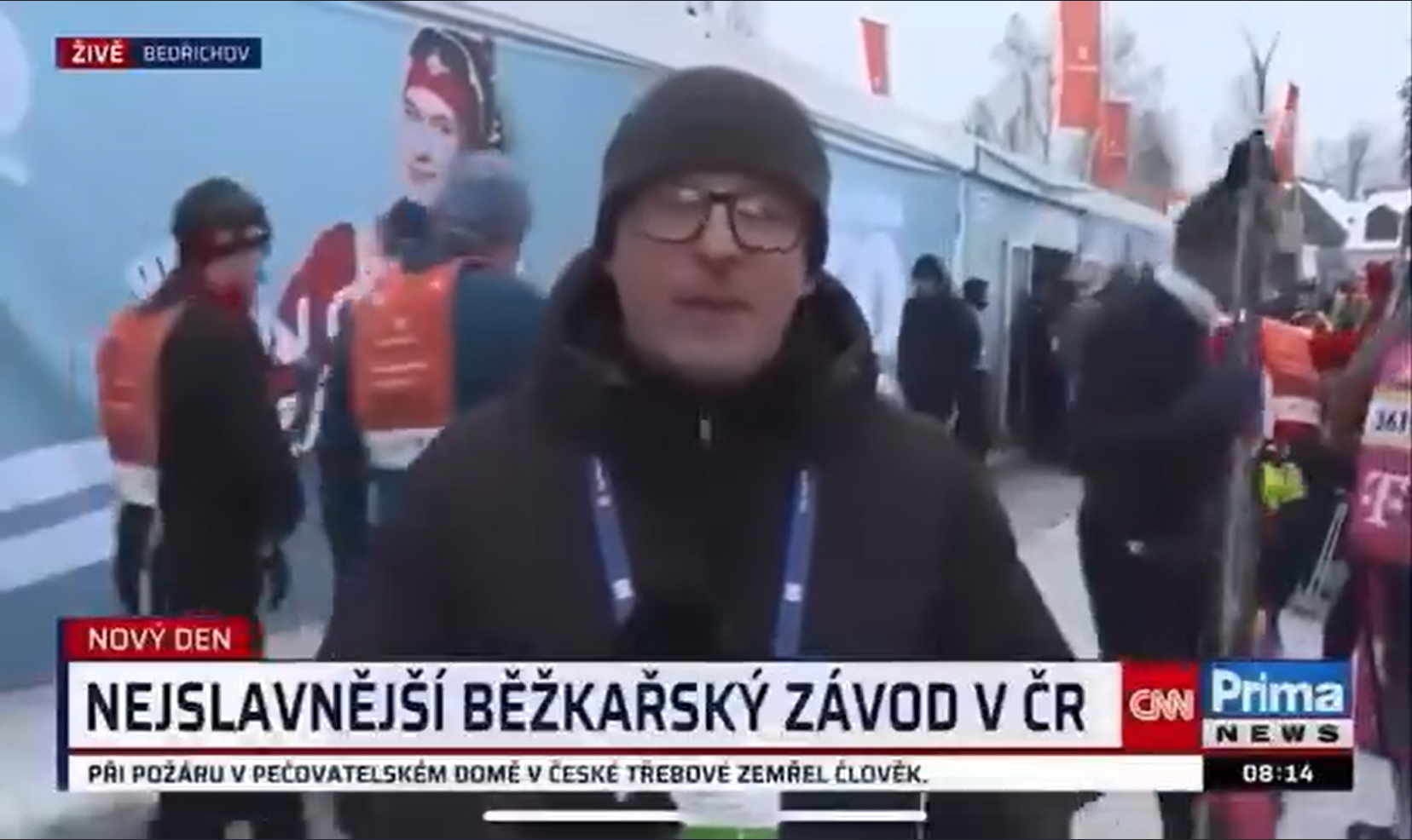 V živom vysielaní CNN Prima News padli nadávky. 