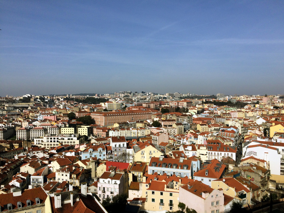 Widok z Miradouro da Graça