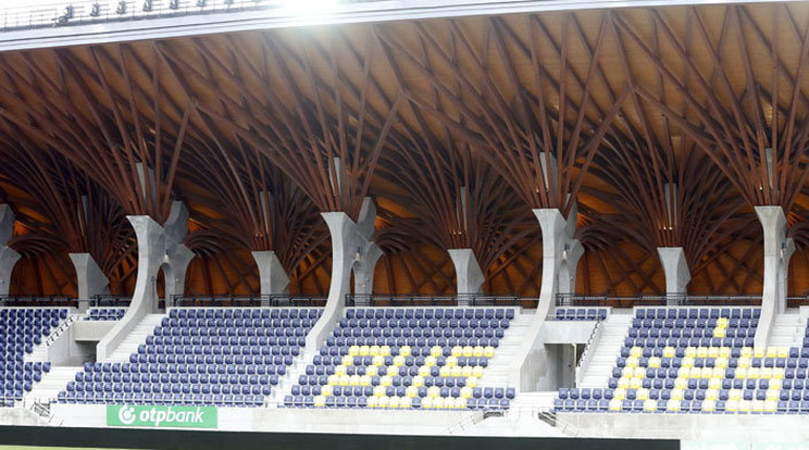 A felcsúti Pancho arénát beválasztották a világ legszebb stadionjai közé Fotó: RAS