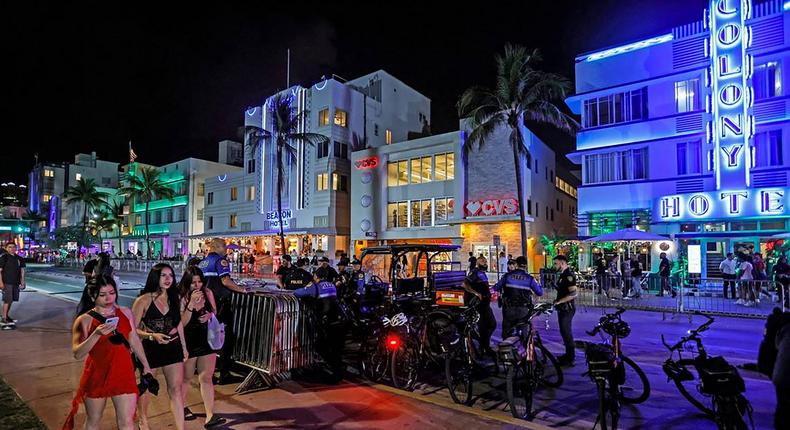 Miami Beach in March 2024.Miami Herald/Getty Images