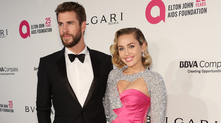 Miley Cyrus és Liam / Fotó: Northfoto