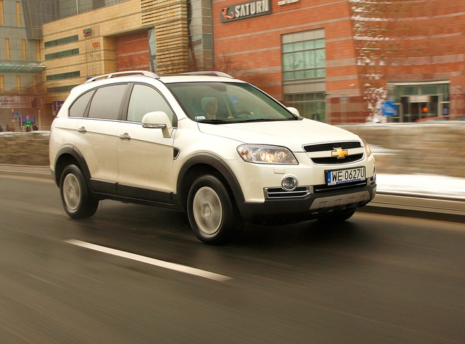 Chevrolet captiva z dwulitrowym 150-konnym turbodieslem