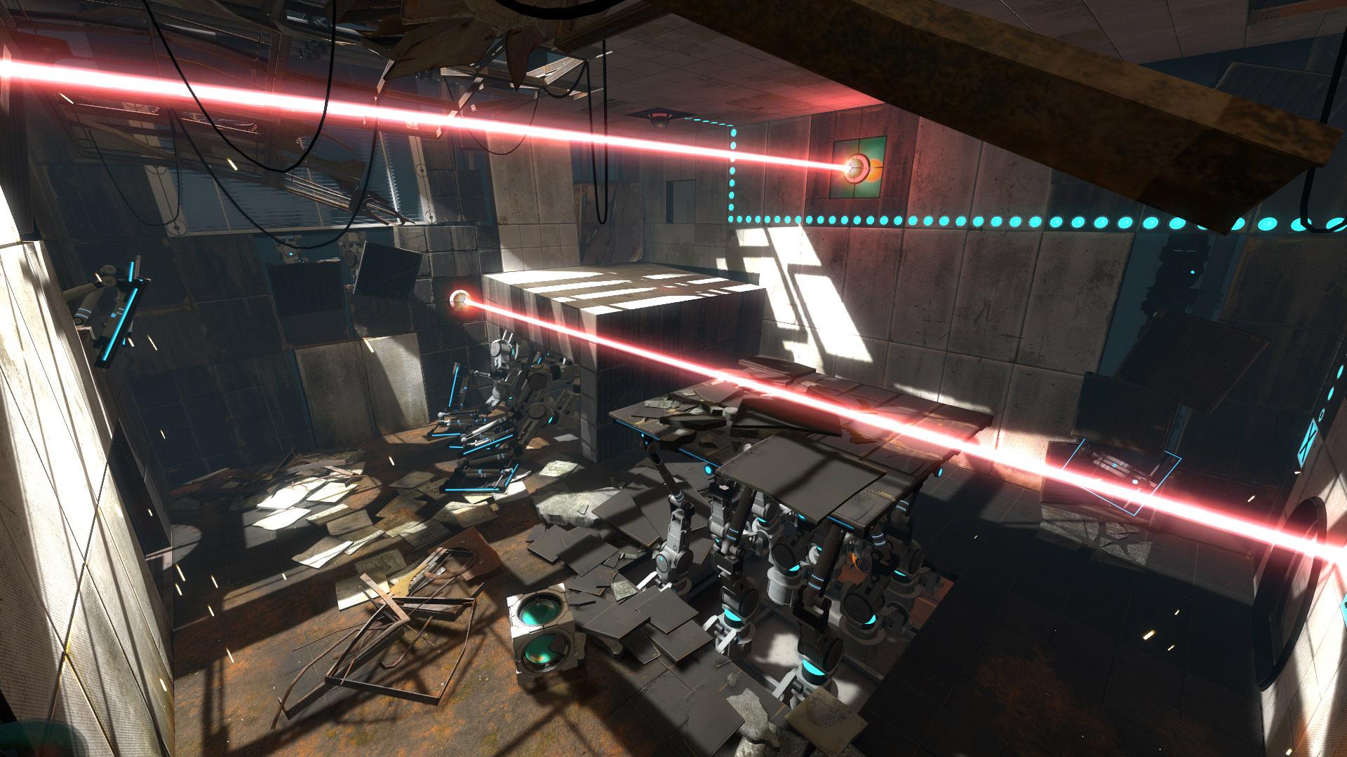 Obrázok z hry Portal 2.