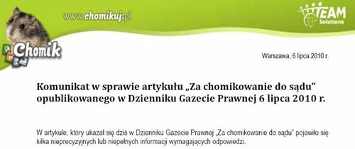 Czy oświadczenie Chomikuj.pl oznacza otwartą wojnę z wydawcami książek?