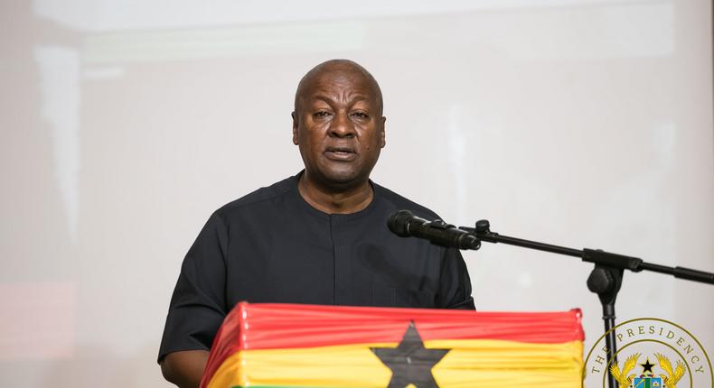 Former president John Dramani Mahama