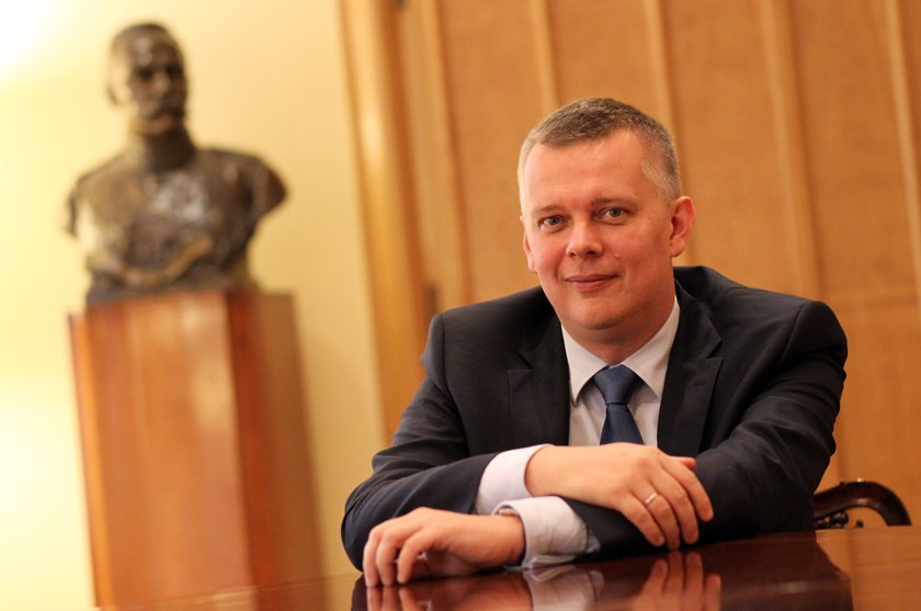 Wicepremier  i minister obrony Tomasz Siemoniak