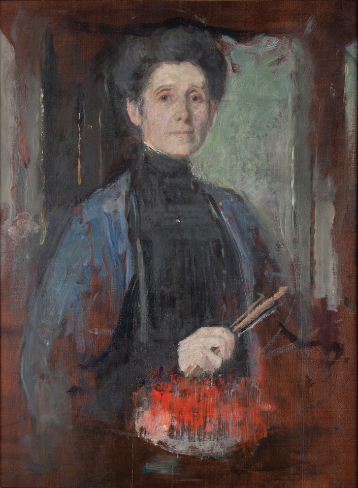 Olga Boznańska - "Autoportret" (1906)