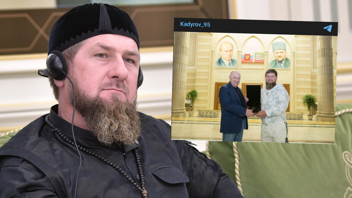 Ramzan Kadyrow żegna Jewgienija Prigożyna. Zdradza, o co go poprosił