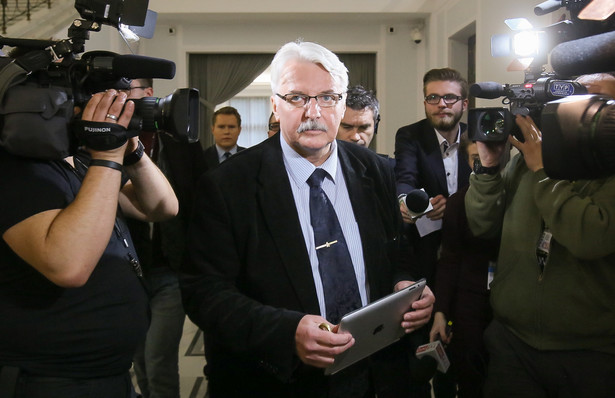 Waszczykowski: Wrak i czarne skrzynki Tu-154M to nasza własność