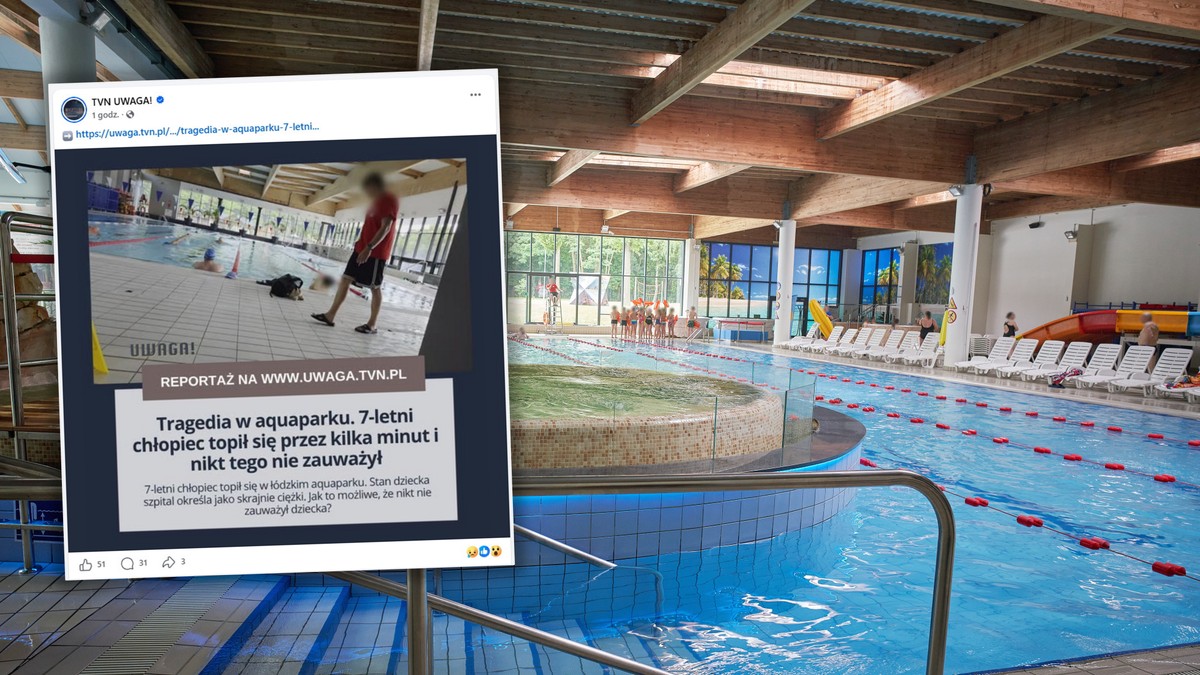 7-latek tonął w aquaparku. Wstrząsające szczegóły. "Nie czuję się winny"
