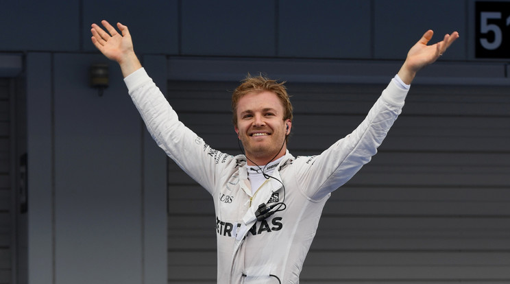 A német Nico 
Rosberg a csúcson hagyta 
abba: megnyerte a világbajnokságot, és bejelentette visszavonulását/Fotó:AFP