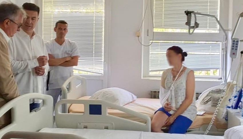 Dragoslav Pavlović obišao je povređene Nišlije