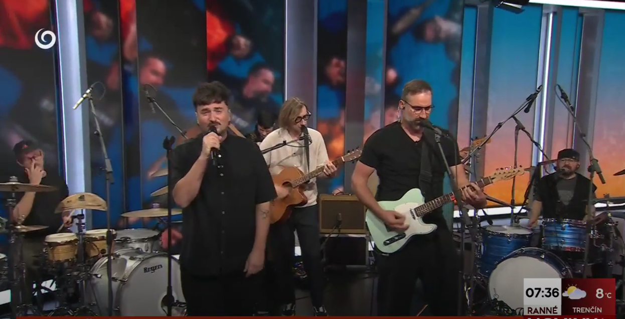 Divákov TV JOJ čakalo prekvapenie - vystúpili kapely Billy Barman a Korben Dallas.