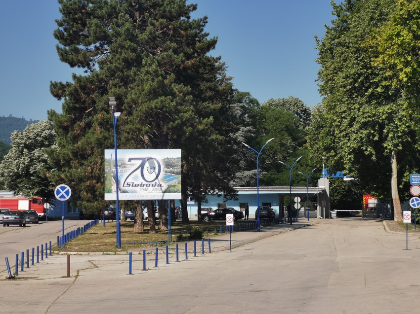 Eksplozija, Sloboda Čačak