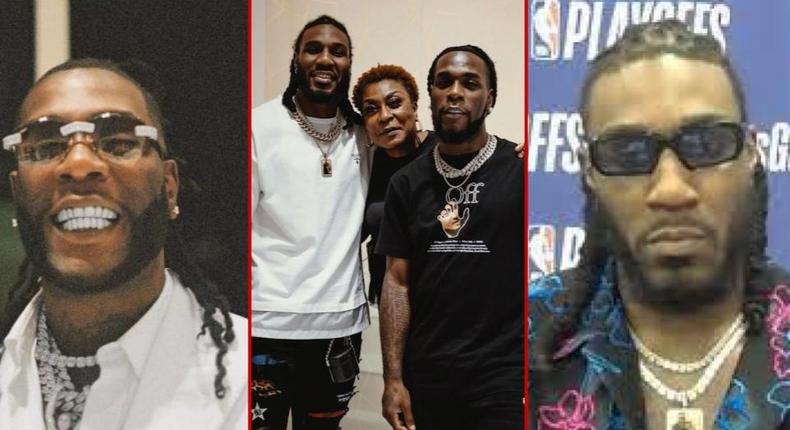 Burna Boy and Jae Crowder could pass as the same person