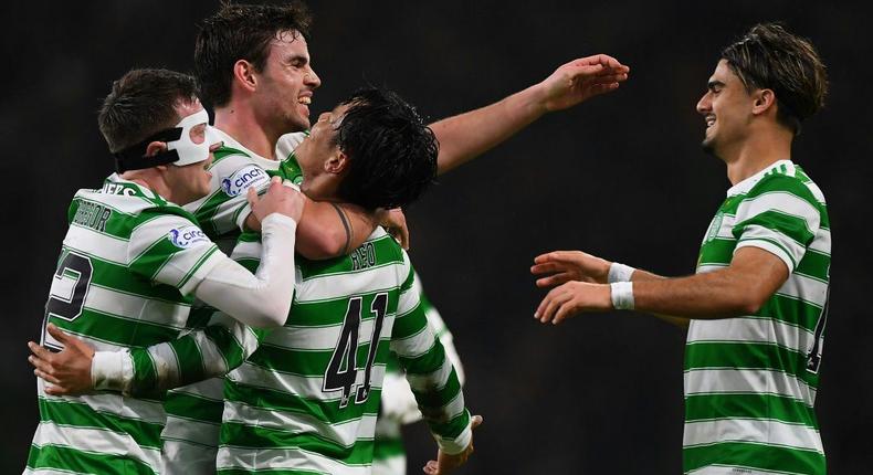 Celtic thrashed Motherwell 4-0 on Sunday Creator: ANDY BUCHANAN