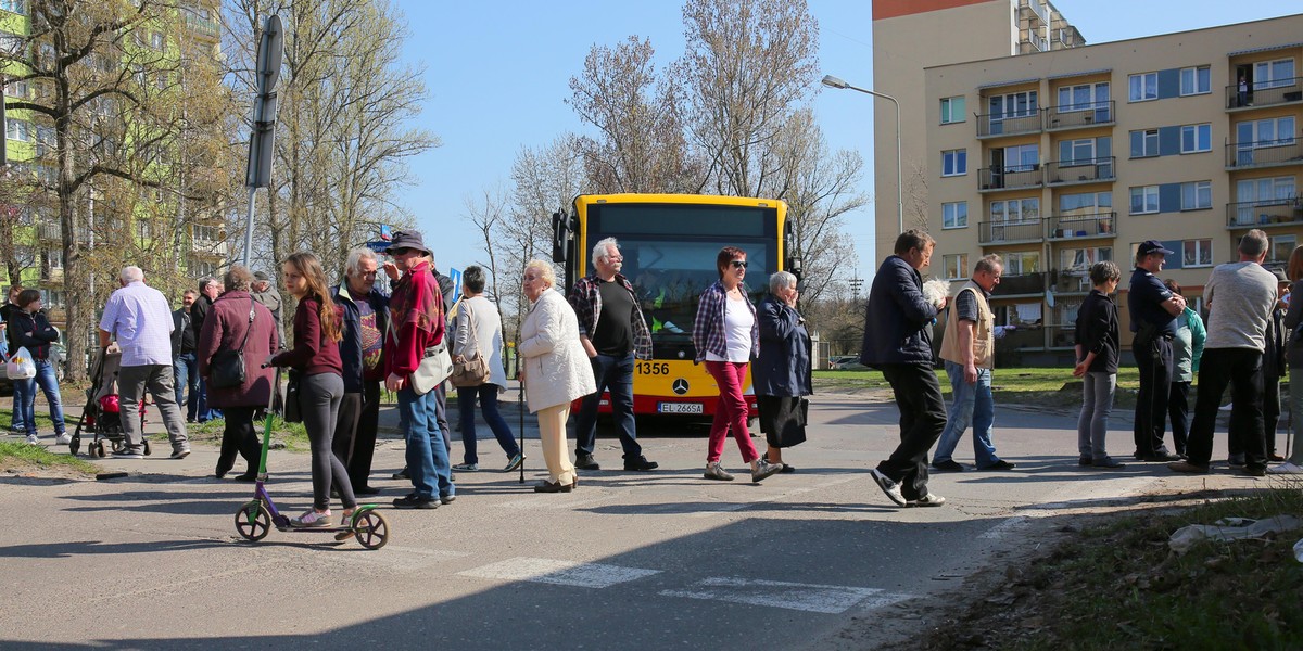 Protest mieszkańców przeciw MPK