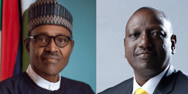 Buhari congratulates William Ruto on election as President of Kenya | Pulse  Nigeria