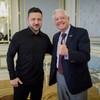 Volodimir Zelenski i Lindzi Grejem u Kijevu 10. jula