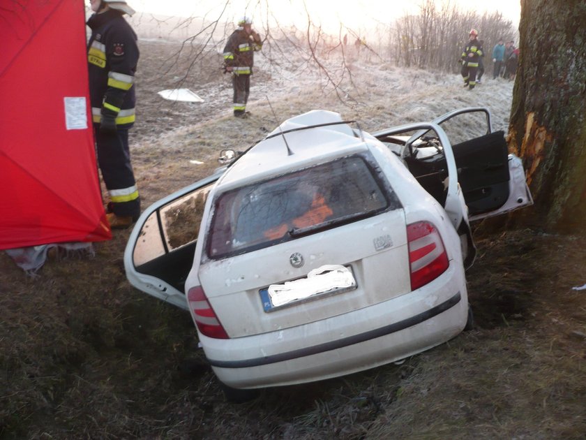 Trzy nastolatki zginęły jadąc na Wigilię