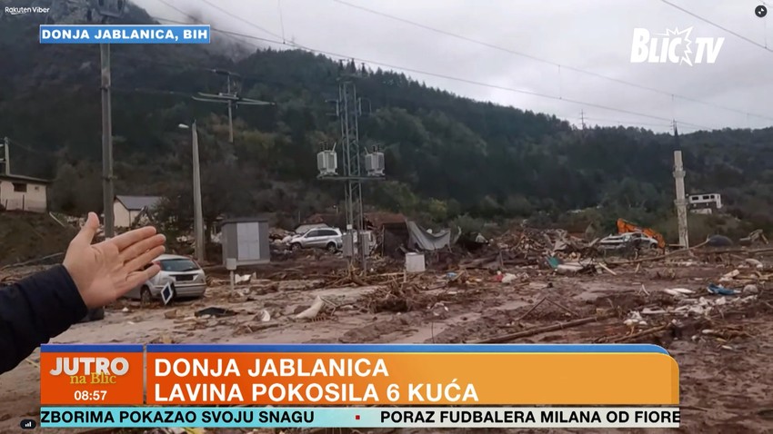 Katastrofa u Donjoj Jablanici