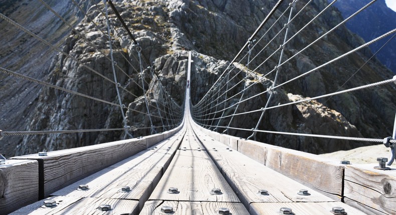 Trift Bridge Switzerland