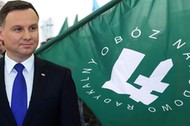 Andrzej Duda ONR narodowcy polityka Prawo i Sprawiedliwość PiS